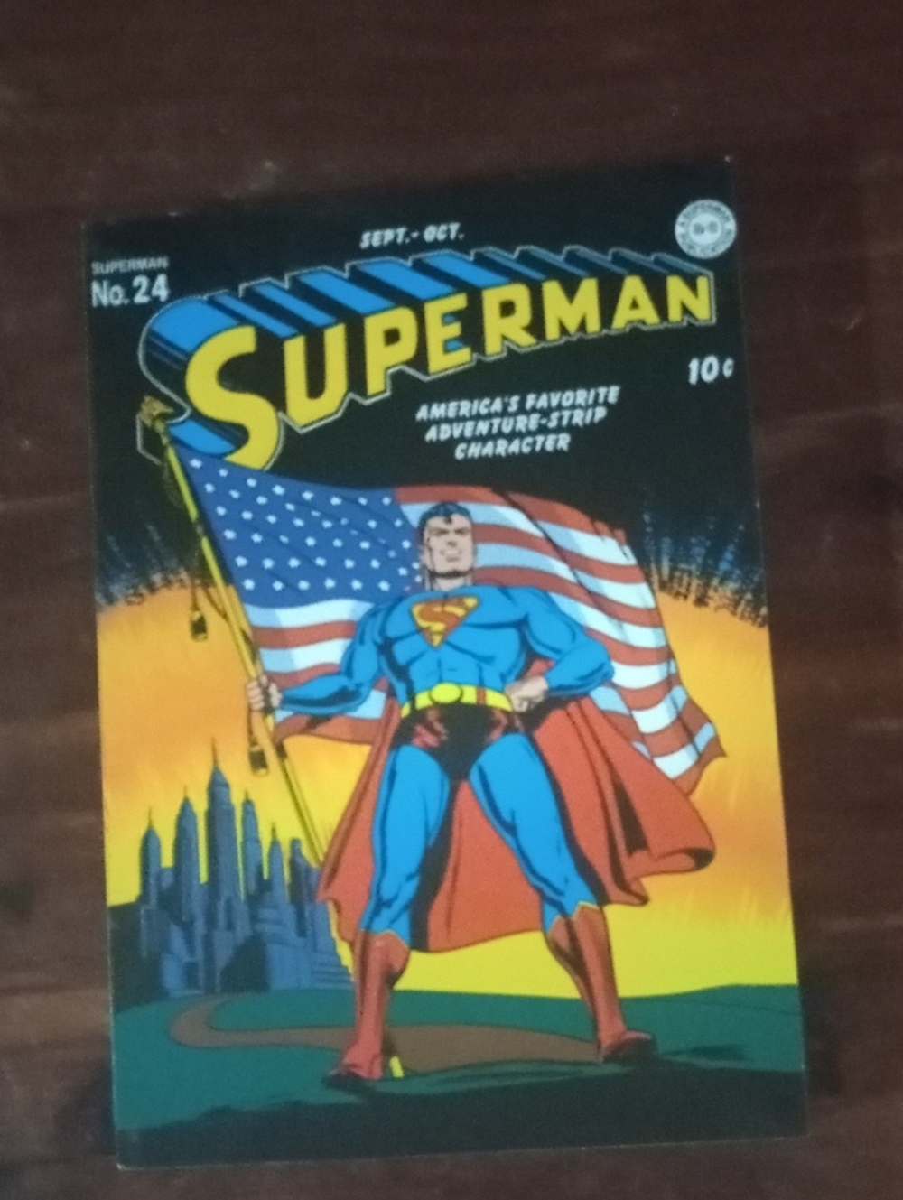 DC Comics Superman Picture- Blue, Red & Yellow
